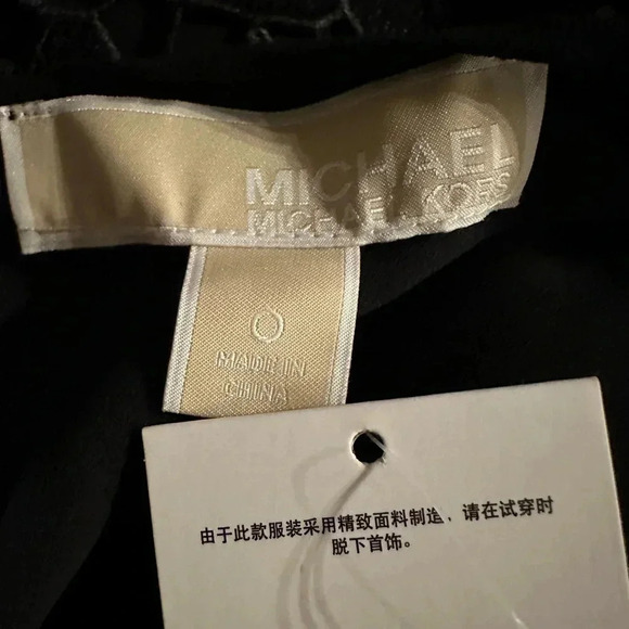 Michael Kors geometric floral lace dress size 0 - Picture 14 of 16